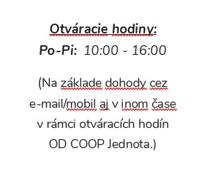 Otvaracie hodiny 1